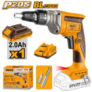Cordless drywall screwdriver