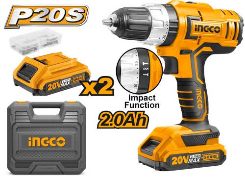 Cordless impact drill