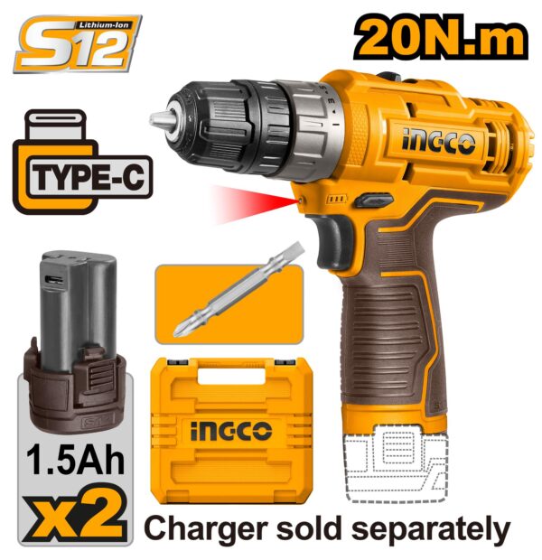 Cordless drill